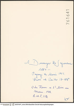 Rückseite von bh761641_recto