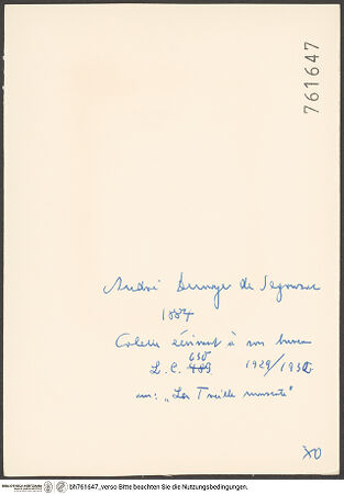 Rückseite von bh761647_recto