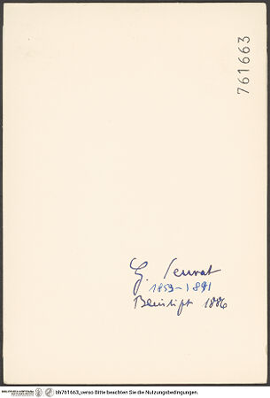 Rückseite von bh761663_recto