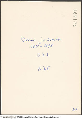 Rückseite von bh761691_recto