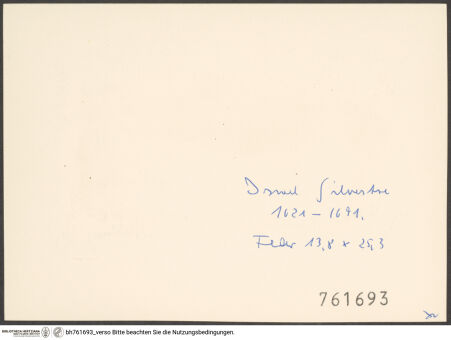 Rückseite von bh761693_recto