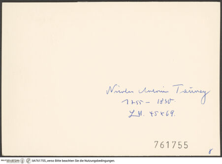 Rückseite von bh761755_recto