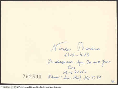 Rückseite von bh762300_recto