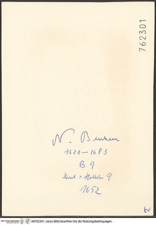 Rückseite von bh762301_recto