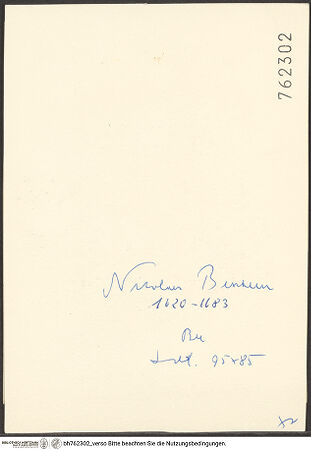 Rückseite von bh762302_recto