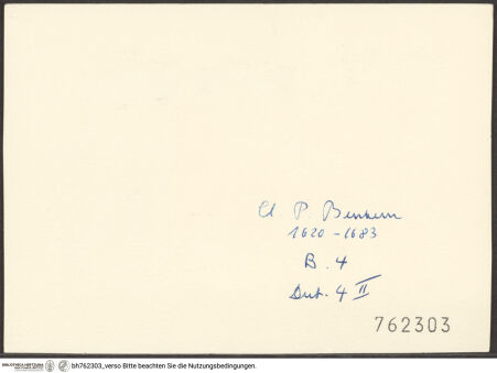 Rückseite von bh762303_recto