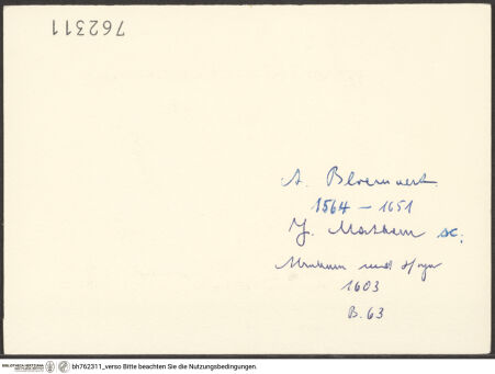 Rückseite von bh762311_recto