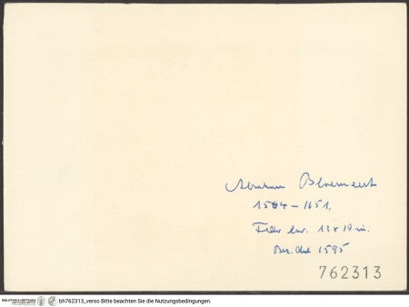 Rückseite von bh762313_recto