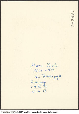 Rückseite von bh762327_recto