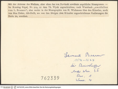 Rückseite von bh762339_recto