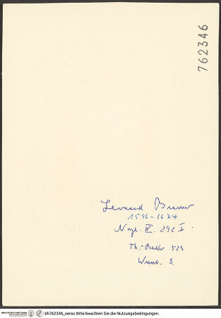 Rückseite von bh762346_recto