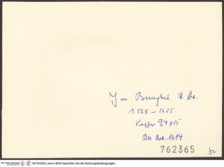 Rückseite von bh762365_recto
