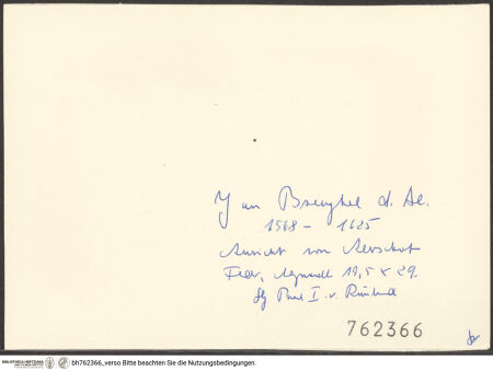 Rückseite von bh762366_recto