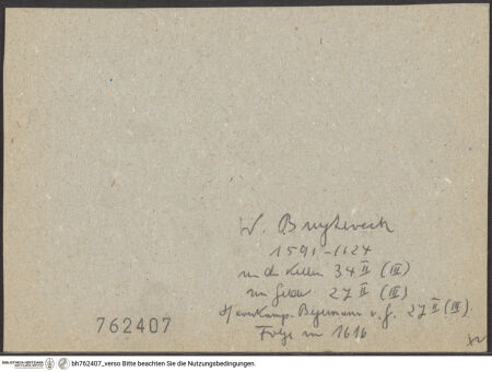 Rückseite von bh762407_recto