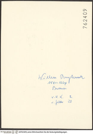 Rückseite von bh762409_recto