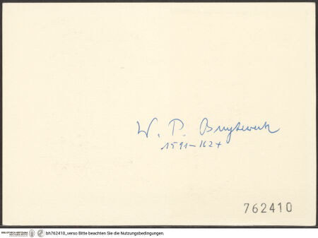 Rückseite von bh762410_recto