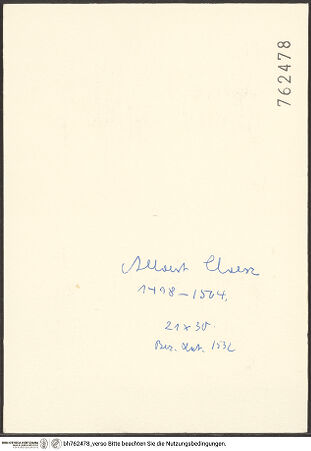 Rückseite von bh762478_recto