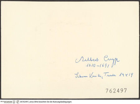 Rückseite von bh762497_recto