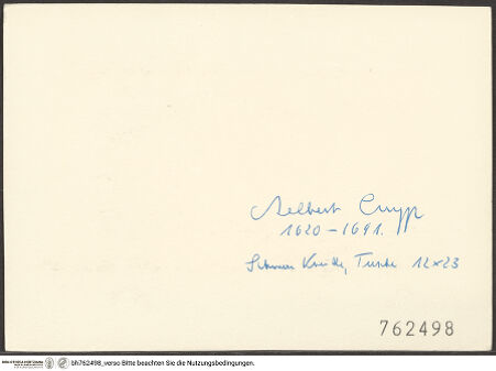 Rückseite von bh762498_recto