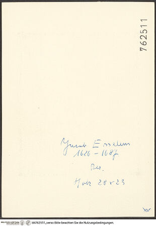 Rückseite von bh762511_recto