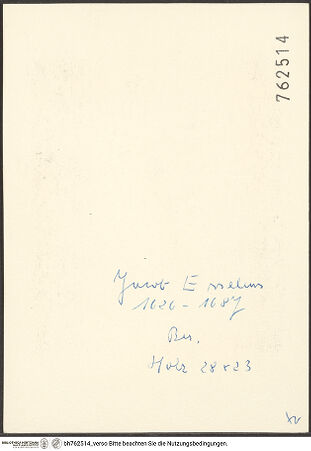 Rückseite von bh762514_recto