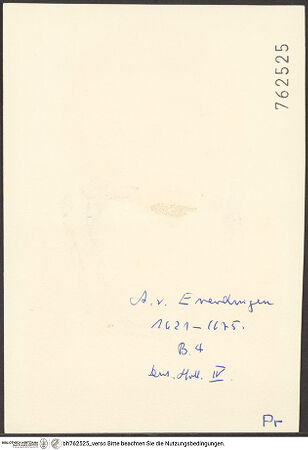 Rückseite von bh762525_recto