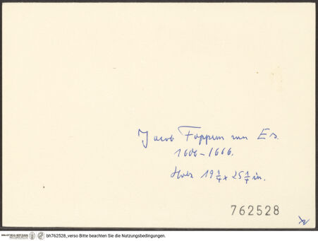 Rückseite von bh762528_recto