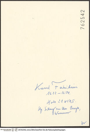 Rückseite von bh762542_recto