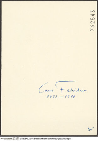 Rückseite von bh762543_recto