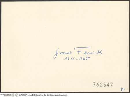 Rückseite von bh762547_recto