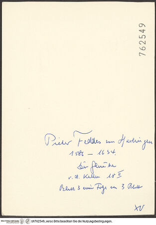 Rückseite von bh762549_recto