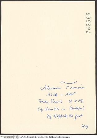 Rückseite von bh762563_recto