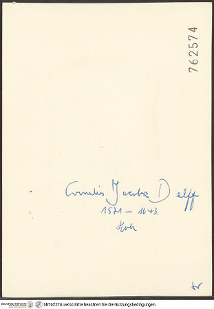 Rückseite von bh762574_recto