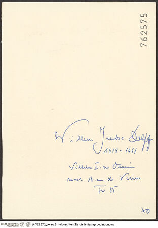 Rückseite von bh762575_recto