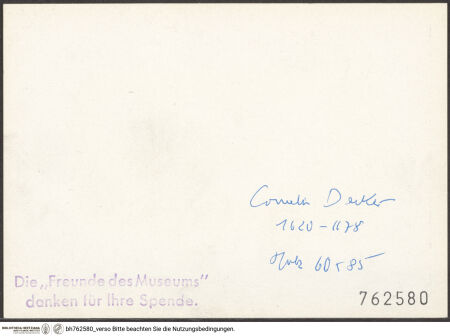 Rückseite von bh762580_recto