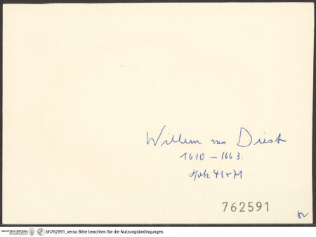 Rückseite von bh762591_recto