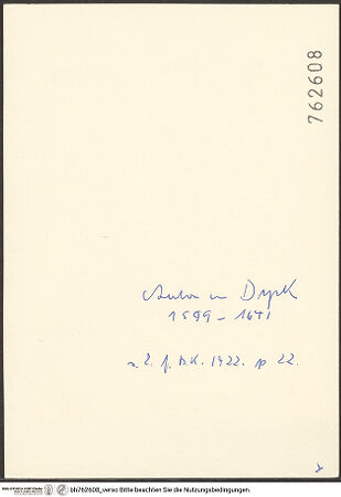 Rückseite von bh762608_recto