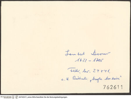 Rückseite von bh762611_recto