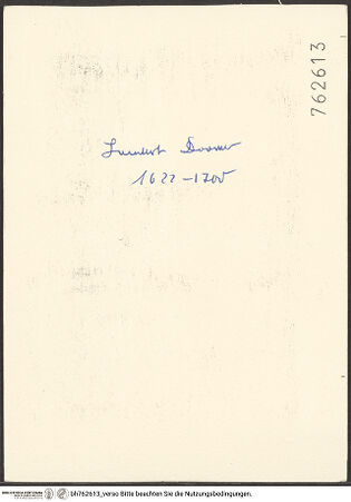 Rückseite von bh762613_recto