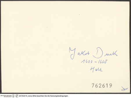Rückseite von bh762619_recto
