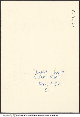 Rückseite von bh762622_recto