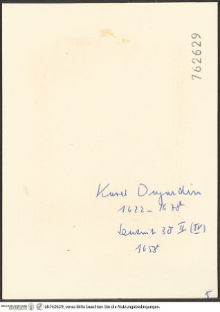 Rückseite von bh762629_recto