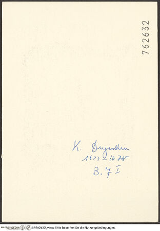 Rückseite von bh762632_recto