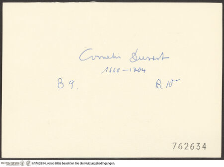 Rückseite von bh762634_recto