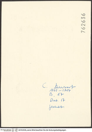 Rückseite von bh762636_recto