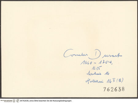 Rückseite von bh762638_recto