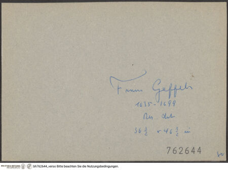 Rückseite von bh762644_recto