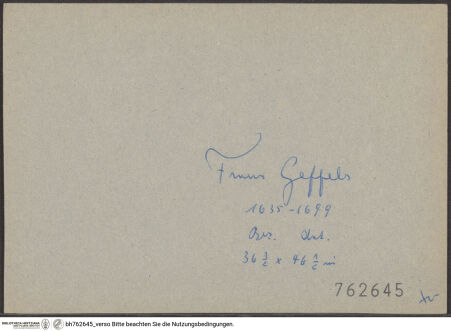 Rückseite von bh762645_recto