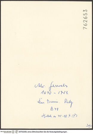 Rückseite von bh762653_recto