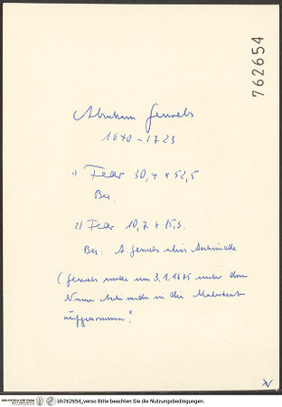 Rückseite von bh762654_recto